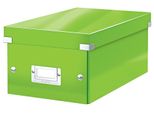Leitz 6042-00-54 Leitz Contenitore Per Dvd Click & Store Wow, Verde