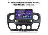 10.1" Android 15 Car Radio Carplay Per Renault Master Iii Opel Movano B Nissan NV400 2010-2018 Gps Navi Wifi 4G Bt Dab+ Swc Dsp Usb 8-Core 6+128G"