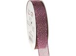 Nastro Decorativo Viola Con Punti Dorati 25 Mm 20 M Nastro Regalo
