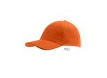 Sols 88100 | Six Panel Cap Buffalo / Berretto / Cappello - Colore: Arancione - Taglia: Unica