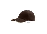 Sols 88100 | Six Panel Cap Buffalo / Cap / Beanie / Hat - Colore: Chocolate/Beige - Taglia: One Size