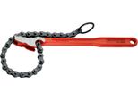 Chiave Per Tubi A Catena Lunghezza Totale 300 Mm Larghezza Di Serraggio 115 Mm Per Tubi Da 4 Pollici Rothenberger