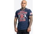 T-Shirt Uomo Slim Fit Gymnasium Navy Xxxl Benlee