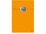 Blocco Note Oxford, 110 X 170 Mm, A Scacchiera, 80 Fogli, Arancione