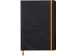 Taccuino Rhodia Rhodiarama, Din A6, Foderato, Nero