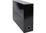 Exacompta Archivbox Iderama, Aus Karton, 90 Mm, Schwarz
