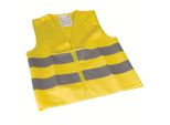 Cartrend 73767 Gilet Di Protezione/Avviso Per Bambini, Din EN1150, Giallo