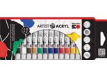 Set Di Colori Acrilici Marabu "Artist Acryl"", 12 X 12 Ml"