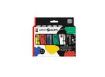 Set Di Colori Acrilici Marabu "Artist Acryl"", 6 X 22 Ml"