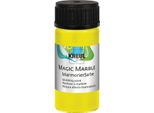 Kreul Vernice Marmorizzante "Magic Marble"", Giallo Neon, 20 Ml"
