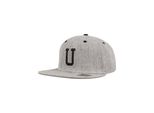 Urban Classics - Cappellino Snapback Letter - U Heather Grau - Gioventù