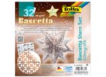 Pieghevole Folia Bascetta Star, 200 X 200 Mm, Bianco/Rame