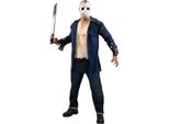 Venerdì 13 Jason Voorhees Costume Deluxe Da Uomo, Taglia:L