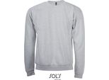 Sols 01168 | Felpa Da Uomo Spider 50% Cotone / 50% Poliestere - Colore: Grigio Melange - Taglia: Xxl