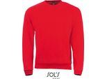 Sols 01168 | Felpa Da Uomo Spider 50% Cotone / 50% Poliestere - Colore: Rosso - Taglia: M