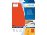 Herma Etiketten A4 Rot 105X37Mm Papier Matt AblöSbar 320St.
