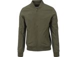 Urban Classics - Giacca Bomber Leggera Oliva Scuro - Xl