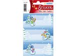 Herma Weihnachts-Sticker Decor "Winterlandschaft"""