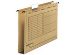 Falken 11288131 HäNgesammler Unireg - A4, 40 Mm, 320 G/Qm, Manila-Rc-Karton, Braun