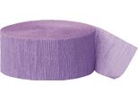 Rotolo Di Nastro Di Carta Crespa Unique Party (24,5 M) SG5381 (Taglia Unica) (Lavanda)