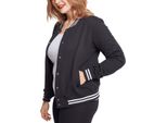 Urban Classics Donna - Felpa College Jacke Schwarz - Xs