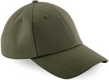 Beechfield B59 | Authentic Baseball Cap / 6-Panel-Design - Farbe: Verde Militare - Taglia: Taglia Unica