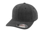 Flexfit 6277FM | Flexfit Fine Melange / Parte Inferiore Della Visiera Nera - Colore: Nero - Taglia: S/M