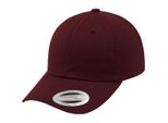 Flexfit 6245CM | Cappello A Basso Profilo In Twill Di Cotone - Colore: Maroon - Taglia: Unica