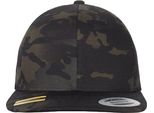 Flexfit 6089MC | Classic Snapback Multicam, Chiusura A Scatto Tonale - Colore: Nero Multicam - Taglia: Unica