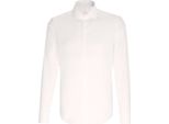 Seidensticker Business Camicia Uomo Manica Lunga Spread-Kent Slim-Fit Bianco 43
