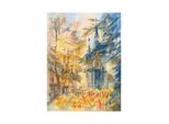 Rto Set Per Punto Croce "Autunno"", Schema Per Il Conteggio, 20,5X27Cm"