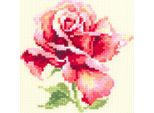 Magic Needle Zweigart Edition Kit Punto Croce "Beautiful Rose"", Contato, Fai Da Te, 11X11Cm"