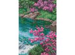 Set Di Punti Croce Rto "In The Moment, Flowers"", Schema A Punto Croce, 13X19Cm"