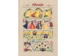 Le Bonheur Des Dames Kit Punto Croce Contato "Febbraio"", 18X28Cm, Fai Da Te"