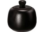 Seltmann Weiden Zuckerdose Liberty Velvet Black, Porzellan, Schwarz, 260 Ml, 001.764287