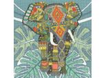 Fuori Produzione Bothy Threads Set Per Punto Croce "Jewelled Elephant"", Schema Contato, XSTU7, 32X32Cm"