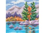 Kit Punto Croce Contato Rto "Summer Colors Vi"", 11X11Cm"