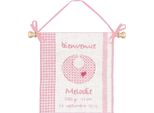 Le Bonheur Des Dames Kit Punto Croce Contato "Welcome Birth Pink"", 20X24Cm, Fai Da Te"