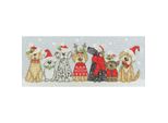 Confezione Da Ricamo A Punto Croce Bothy Threads "Cani Da Vacanza"", Schema Contato, XKTB10, 39X16Cm"