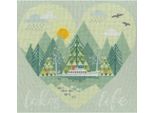 Kit Punto Croce Contato Bothy Threads "Lakes Life"", XHY7, 32X30Cm"