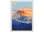 Kit Punto Croce Contato Rto "Un Sogno Che Scende Dalle Montagne"", 9X13Cm"