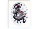 Kit Punto Croce Contato Olympus "Abito Con Manica A Sbuffo"", 29,5X23,4Cm, Originale Dal Giappone"