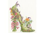 Confezione Da Ricamo A Punto Croce Bothy Threads "Bouquet"", Schema Contato, XSK18, 22X26Cm"