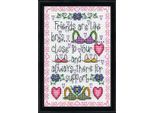 Kit Punto Croce Contato Design Works "Support"", 13X18Cm"