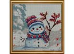 Kit Punto Croce Contato Aine "Inverno Maldestro"", 20X20Cm"
