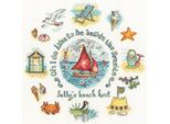 Confezione Da Ricamo A Punto Croce Bothy Threads "Beside The Sea"", Schema Contato, XAL14, 26X26Cm"