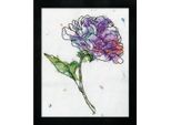 Kit Punto Croce Contato Design Works "Lilac Floral"", 20X25 Cm"