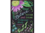 Confezione Da Ricamo A Punto Croce Design Works "Faith"", Schema Contato, 20X25 Cm"