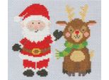 Confezione Da Ricamo A Punto Croce Bothy Threads "Happy - Friends"", Schema Per Il Conteggio, JUMP6, 14X12Cm"
