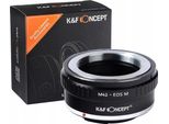 Adattatore K&F Concept Per Canon Eos M EF-M A M42 / KF06.137